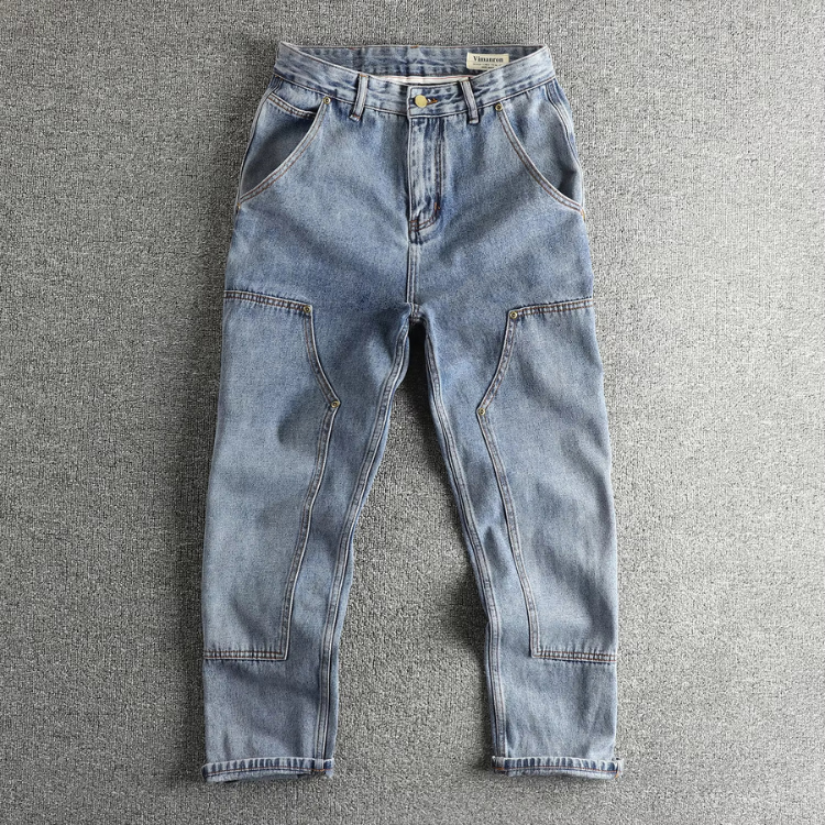 Vintage Tradesman Double-Knee Utility Jeans