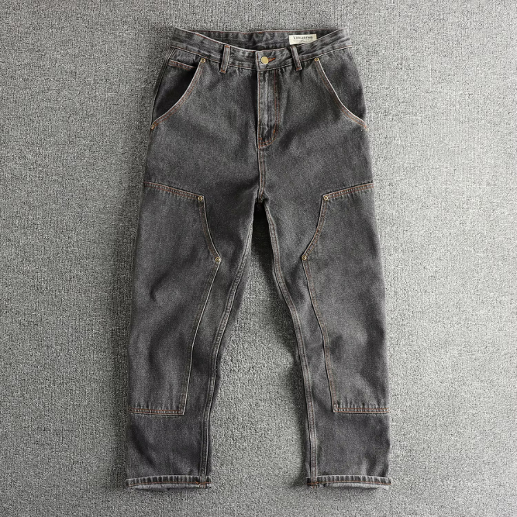 Vintage Tradesman Double-Knee Utility Jeans