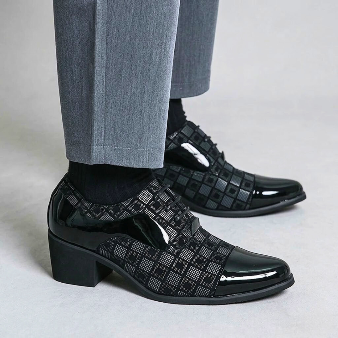 Trevanio High-Heeled Oxfords
