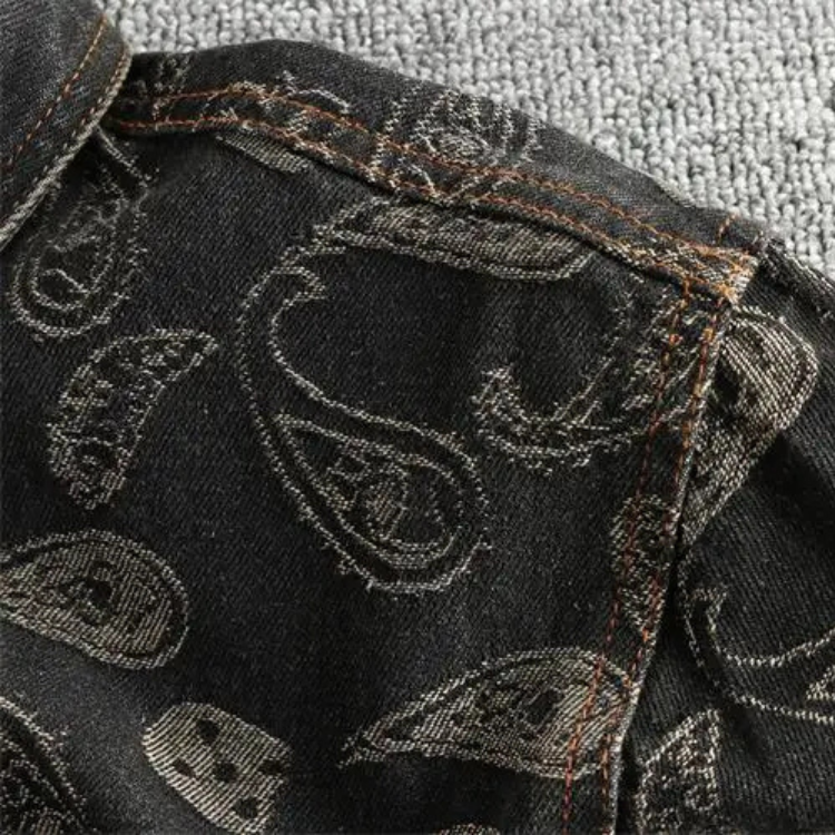Vintage Paisley Forge Utility Shirt