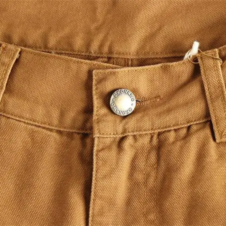 Vintage Railman Double-Knee Utility Shorts