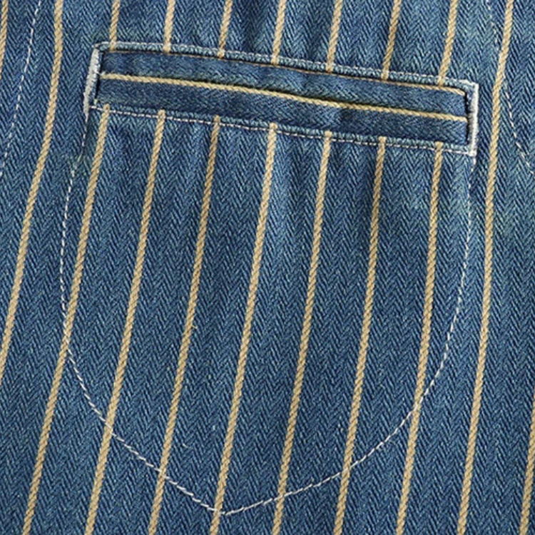 Vintage Mariner Denim Vest