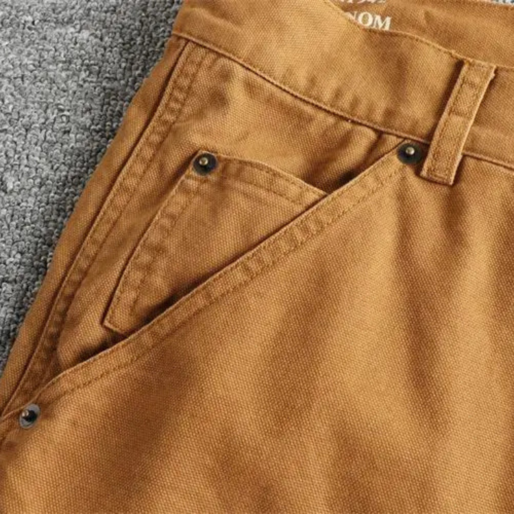 Vintage Railman Double-Knee Utility Shorts
