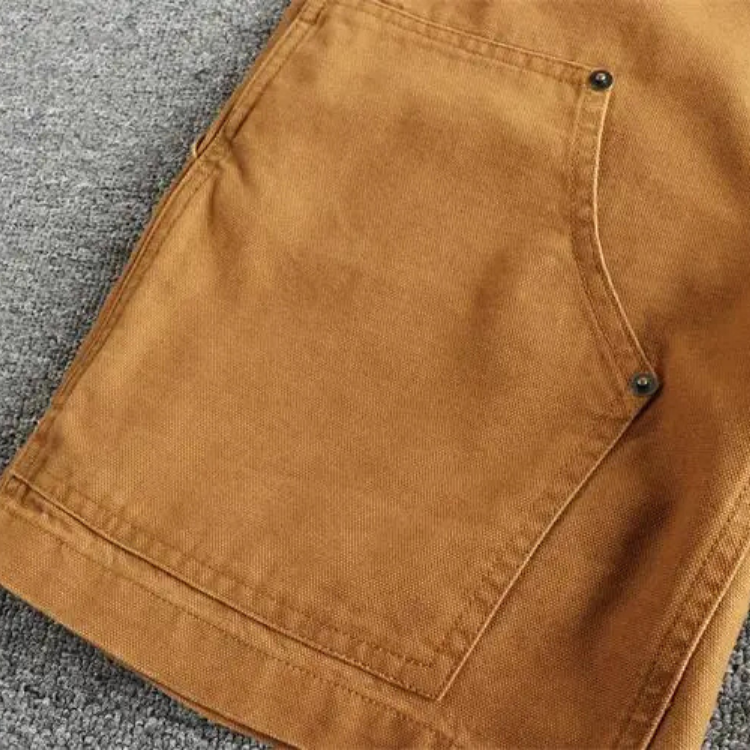 Vintage Railman Double-Knee Utility Shorts