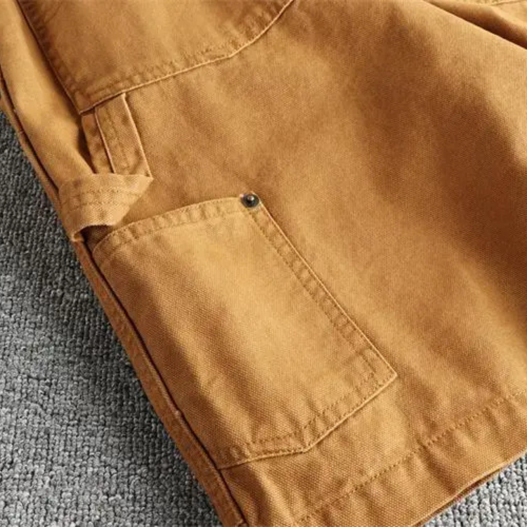 Vintage Railman Double-Knee Utility Shorts