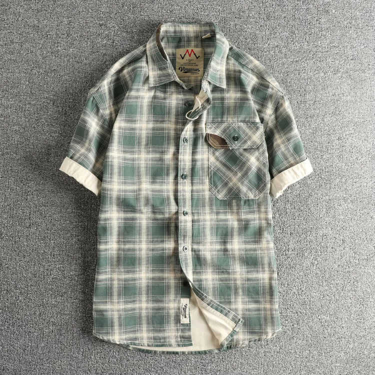 Vintage Harvest Patch Shirt