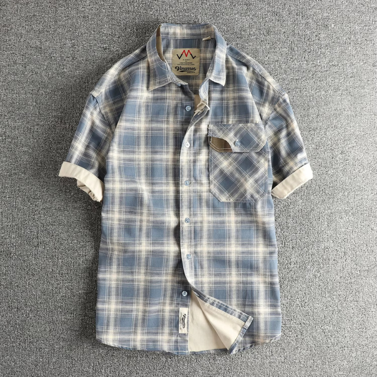Vintage Harvest Patch Shirt