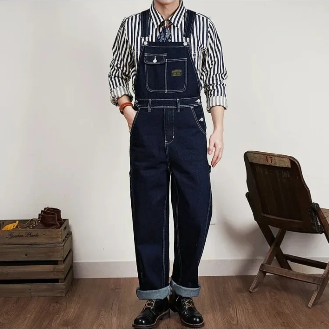Vintage Railman Utility Overalls