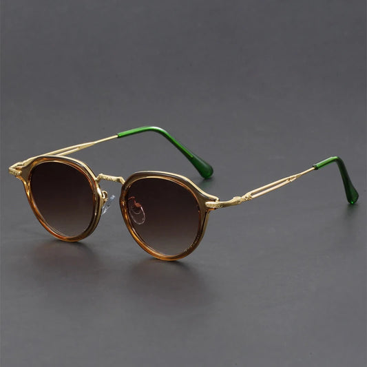 Vintage Canyon Round Sunglasses