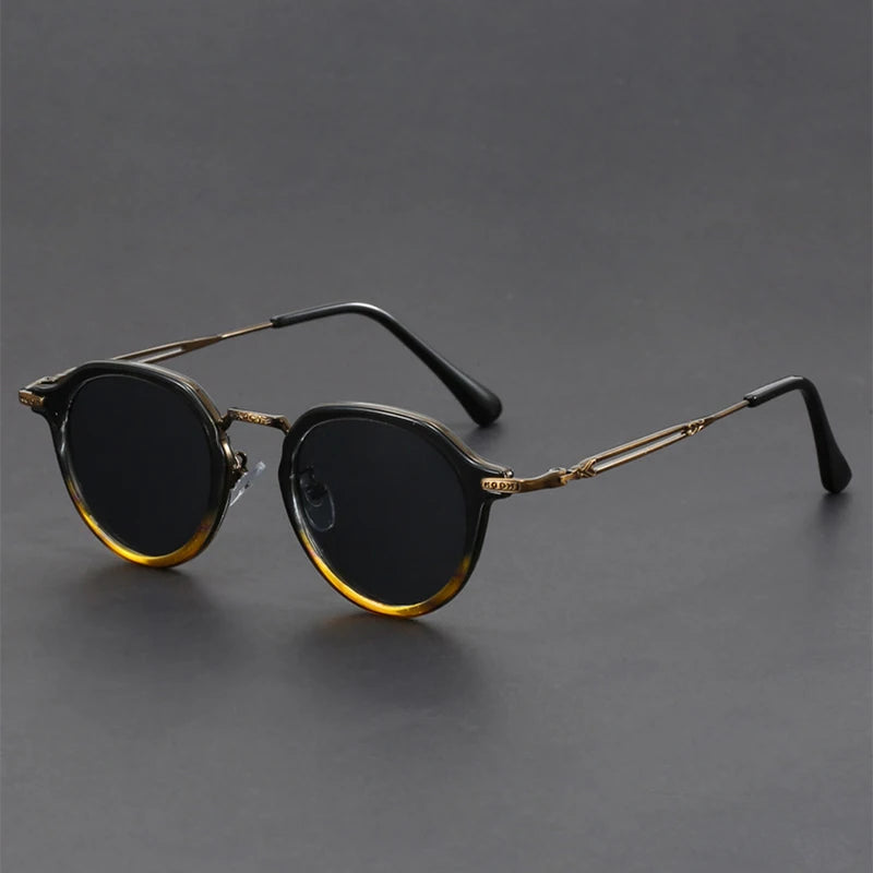 Vintage Canyon Round Sunglasses