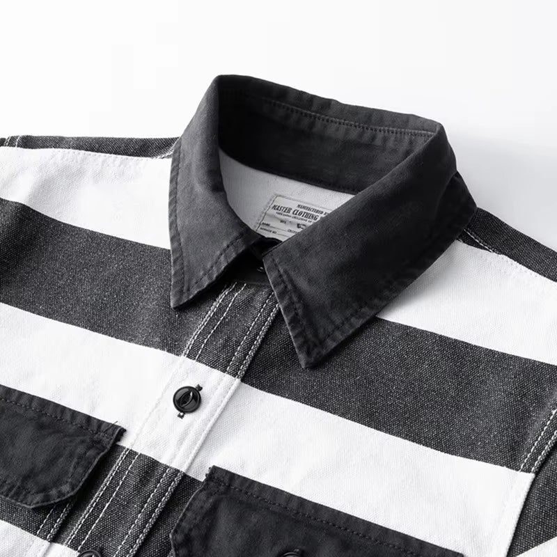 Vintage Jailhouse Stripe Jacket