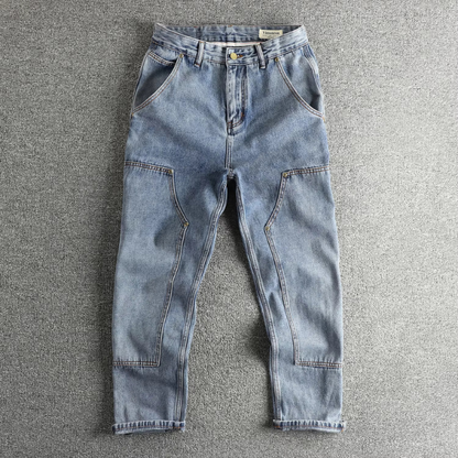 Vintage Tradesman Double-Knee Utility Jeans
