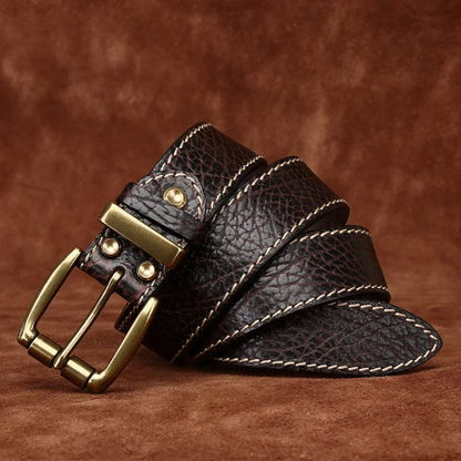 Cattleman Classic Leather Belt