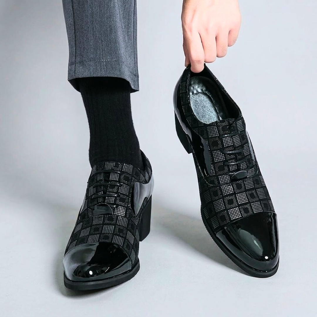 Trevanio High-Heeled Oxfords