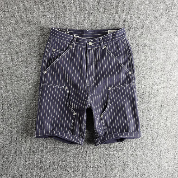 Vintage Railman Double-Knee Utility Shorts