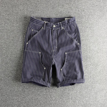 Vintage Railman Double-Knee Utility Shorts