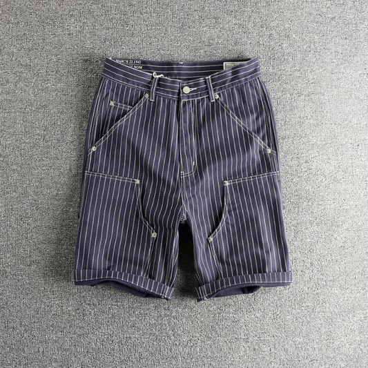 Vintage Railman Double-Knee Utility Shorts