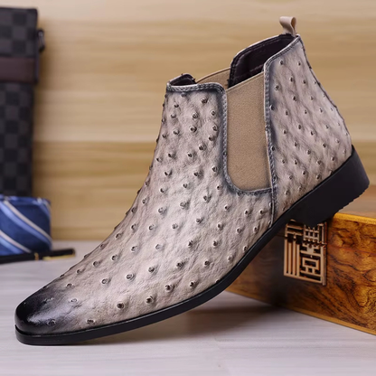 Ostrano Leather Chelsea Boots
