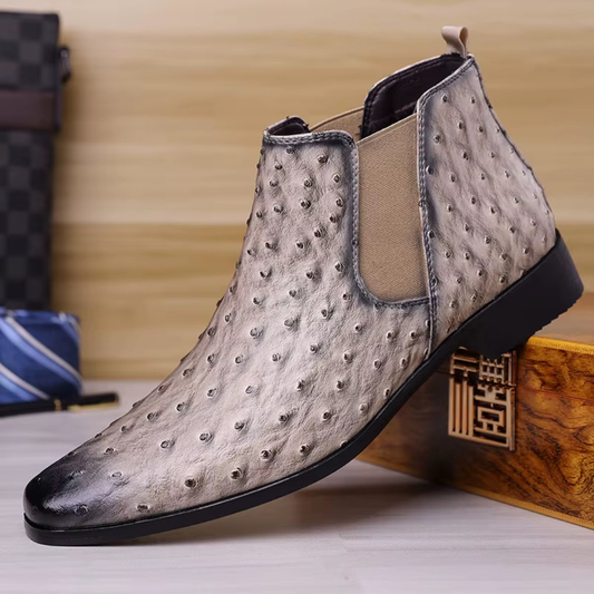 Ostrano Leather Chelsea Boots