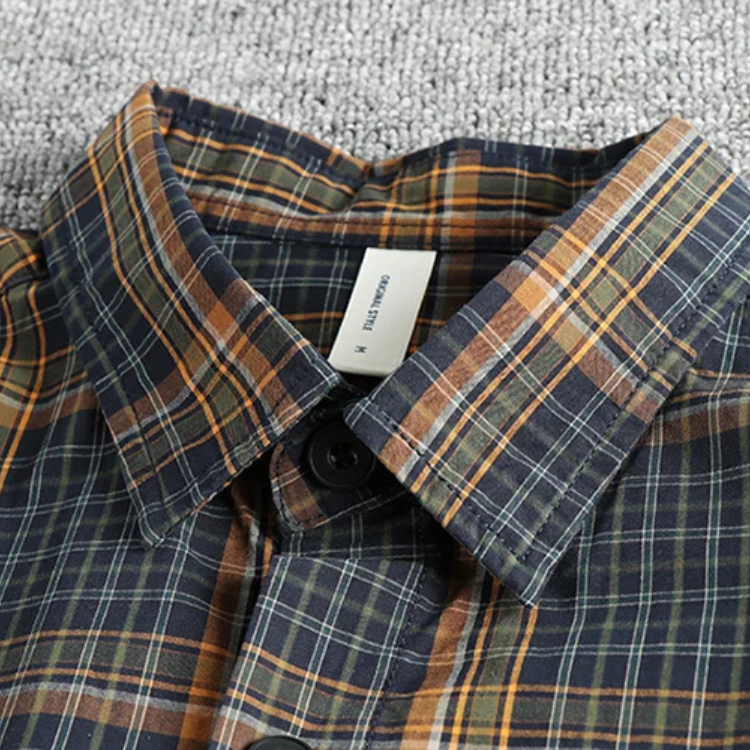 Vintage Cabin Plaid Shirt