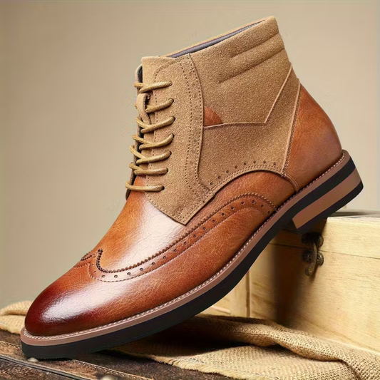 Kingsley Leather Ankle Boots