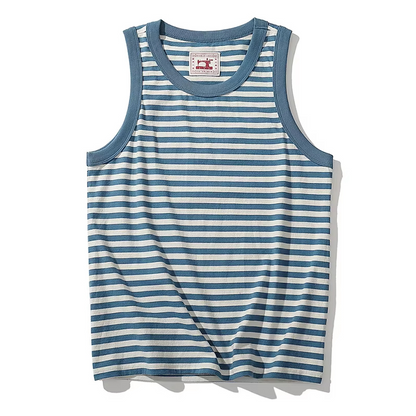 Vintage Sailor Striped Tank Top