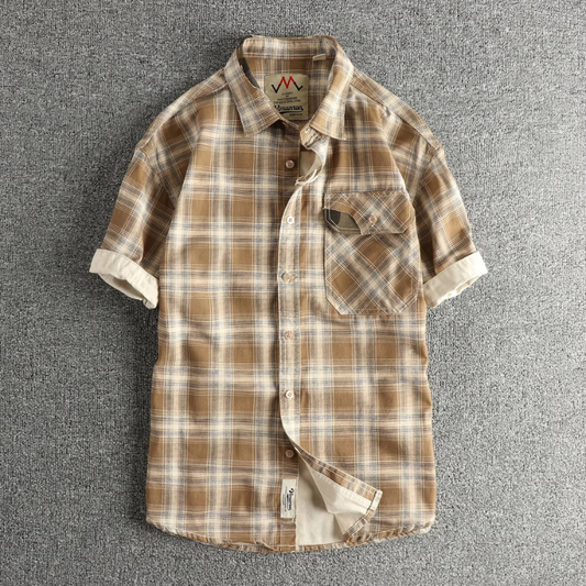 Vintage Harvest Patch Shirt