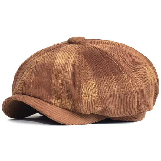 Classic Corduroy Newsboy Cap