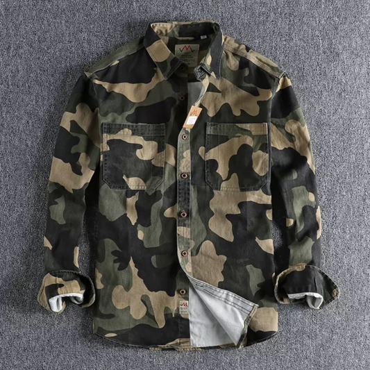True Division Camo Utility Shirt