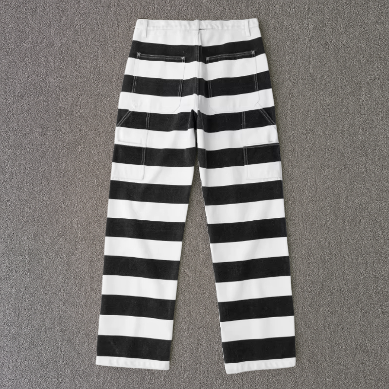 Vintage Jailhouse Stripe Pants