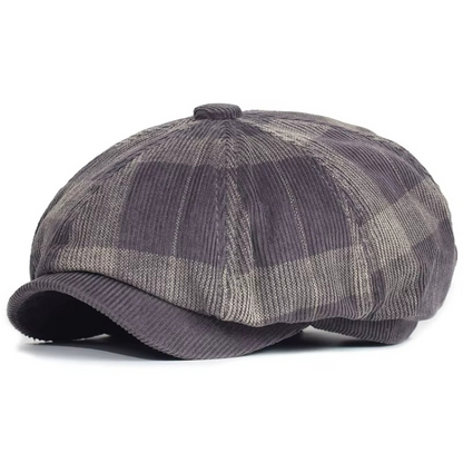 Classic Corduroy Newsboy Cap