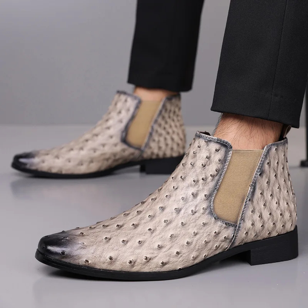 Ostrano Leather Chelsea Boots