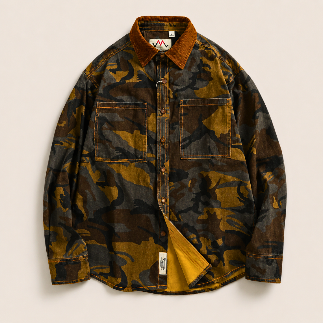 Vintage Camo Heavyweight Shirt