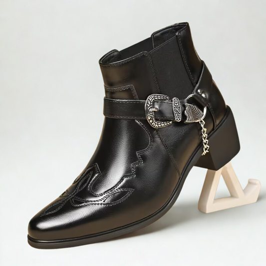 Vintage Templar Leather Boots