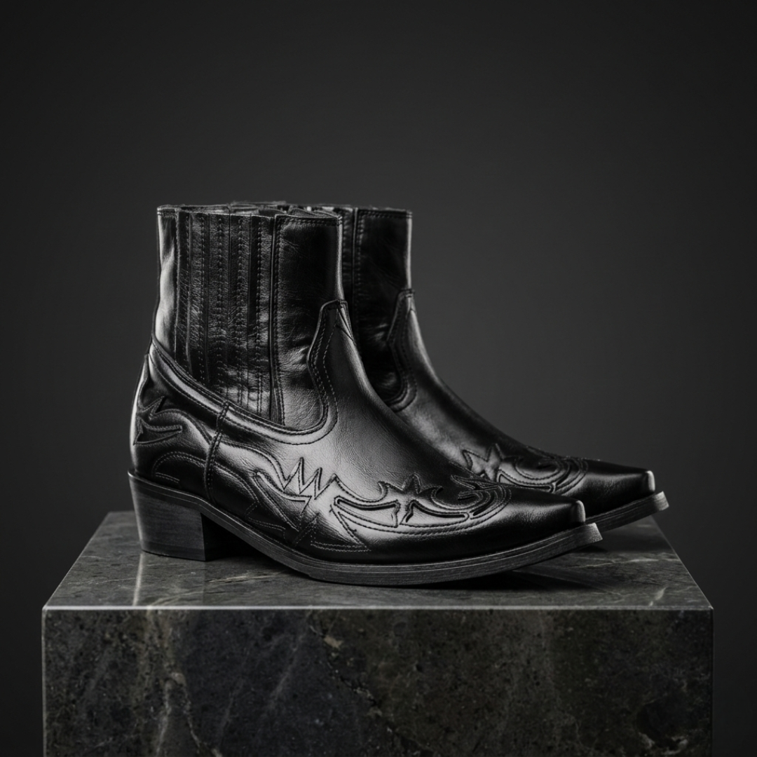 Colton Western Leather Boots
