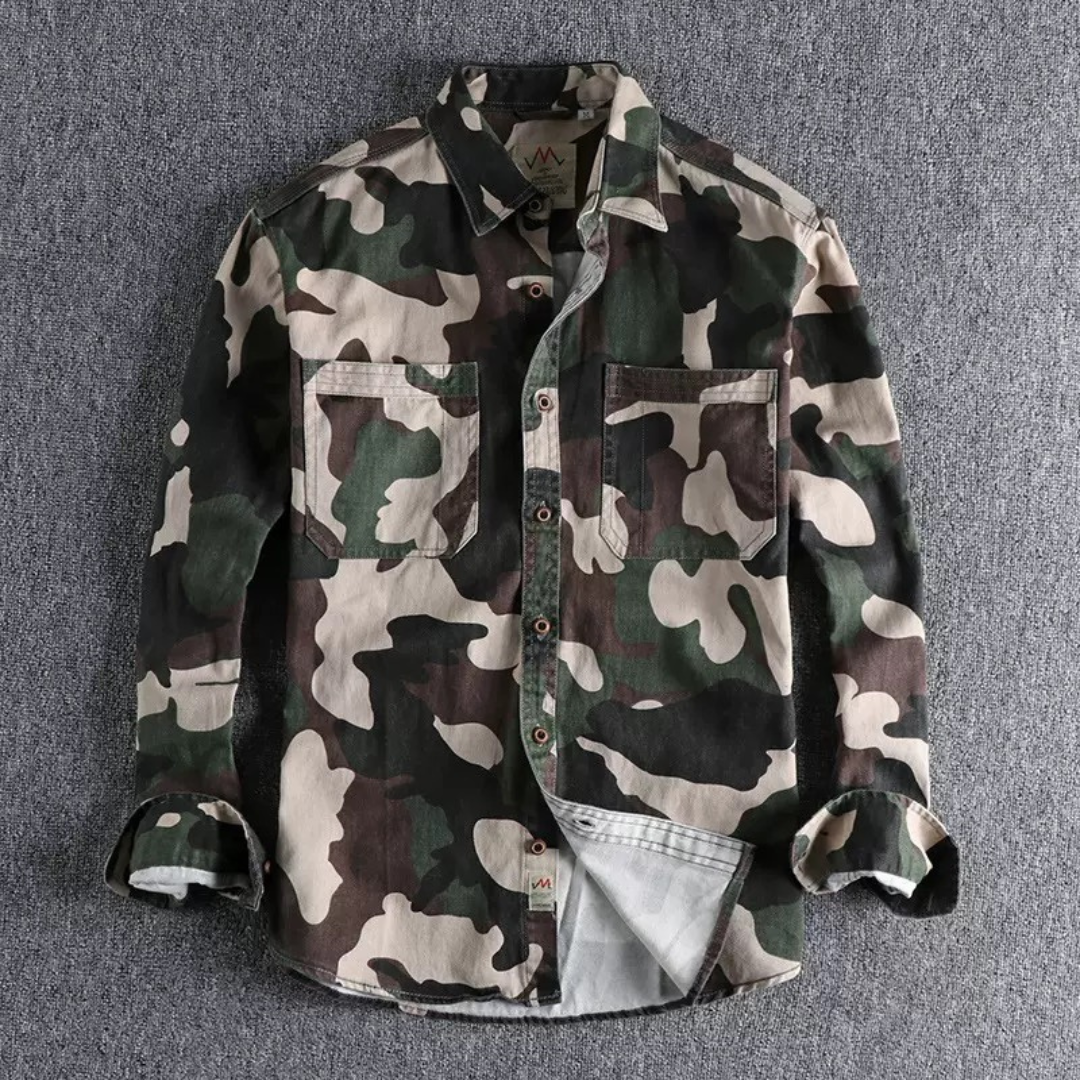 True Division Camo Utility Shirt