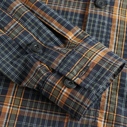 Vintage Cabin Plaid Shirt