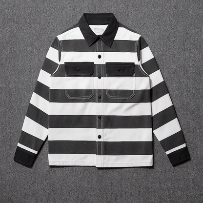 Vintage Jailhouse Stripe Jacket