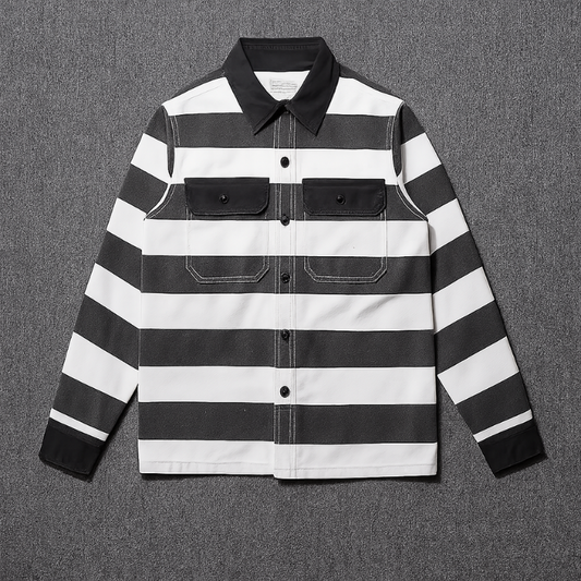 Vintage Jailhouse Stripe Shirt