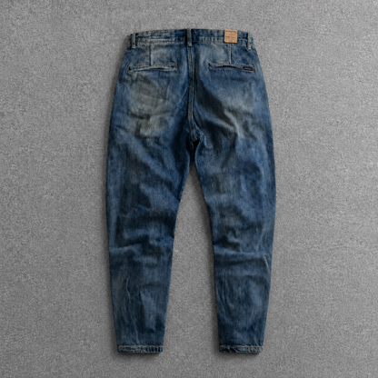 True Denim Double-Knee Utility Joggers