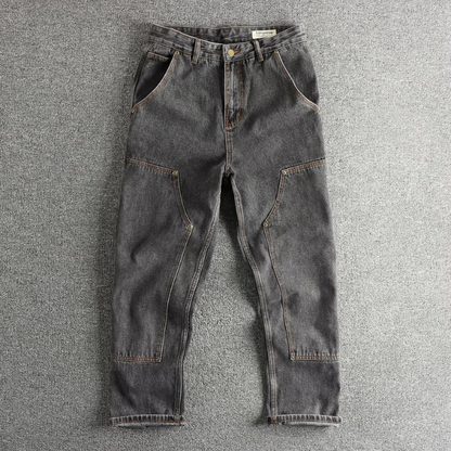 Vintage Tradesman Double-Knee Utility Jeans
