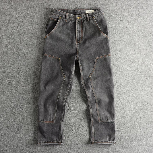 Vintage Tradesman Double-Knee Utility Jeans