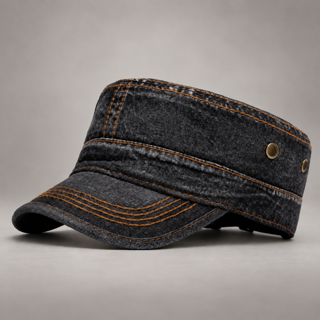 Vintage Conductor Denim Hat