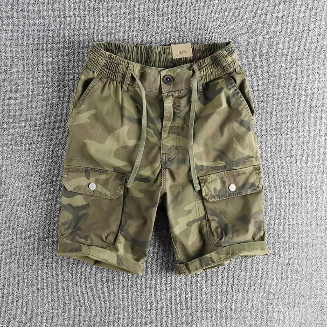 Vintage Recon Camo Cargo Shorts