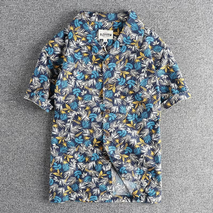 Vintage Seaside Hawaiian Shirt