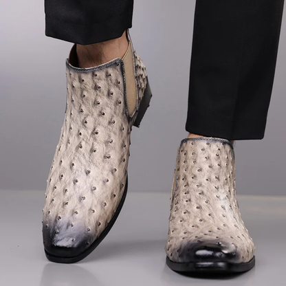 Ostrano Leather Chelsea Boots