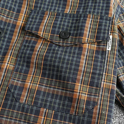 Vintage Cabin Plaid Shirt
