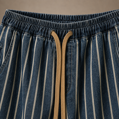 Vintage Pinstripe Baggy Pants