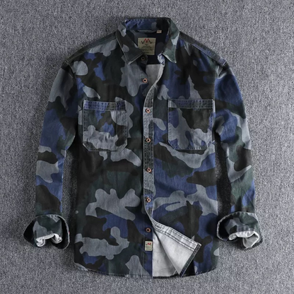 True Division Camo Utility Shirt