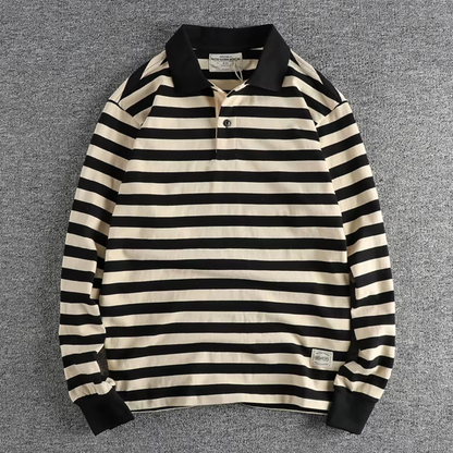 Vintage Offshore Long-Sleeve Polo